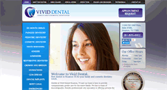 Desktop Screenshot of myvividdental.com